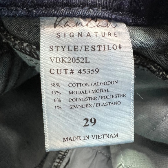 👖|•KANCAN•| Dark Wash High Waist Flare Leg Size 29👖 - Picture 6 of 6